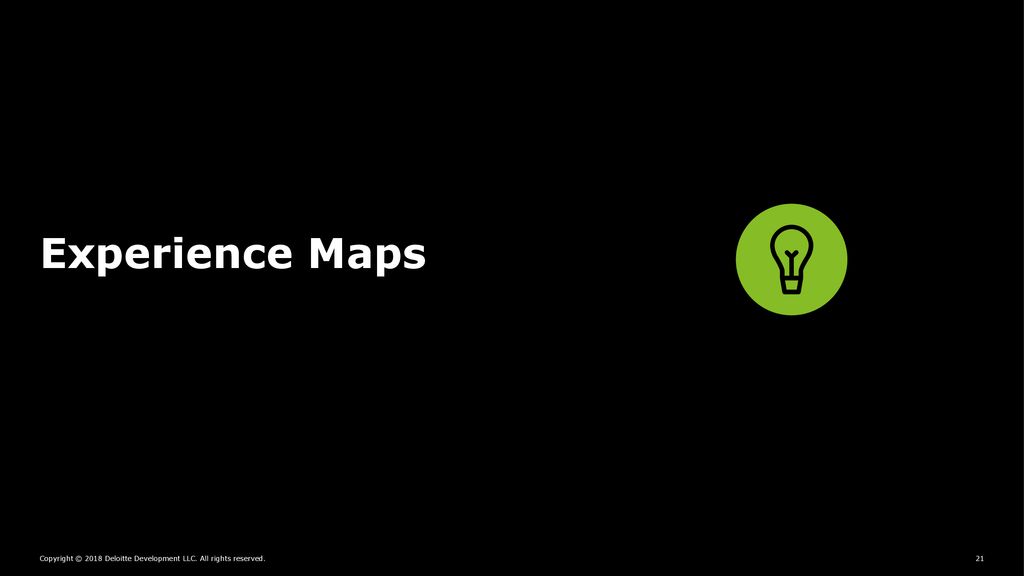 Experience Maps