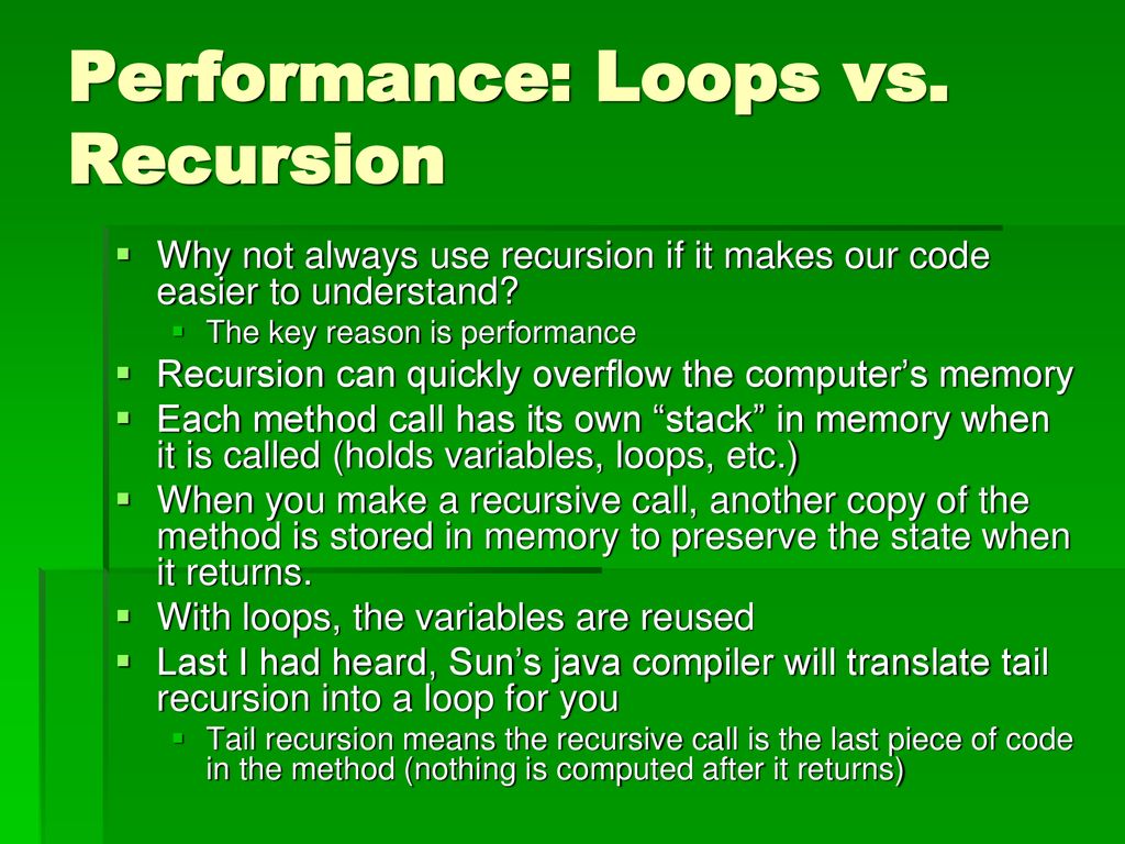 Recursion ppt download