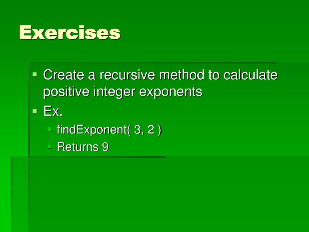 Recursion. - ppt download