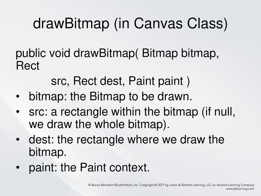 java - Canvas.drawBitmap Positioning Parameters - Stack Overflow