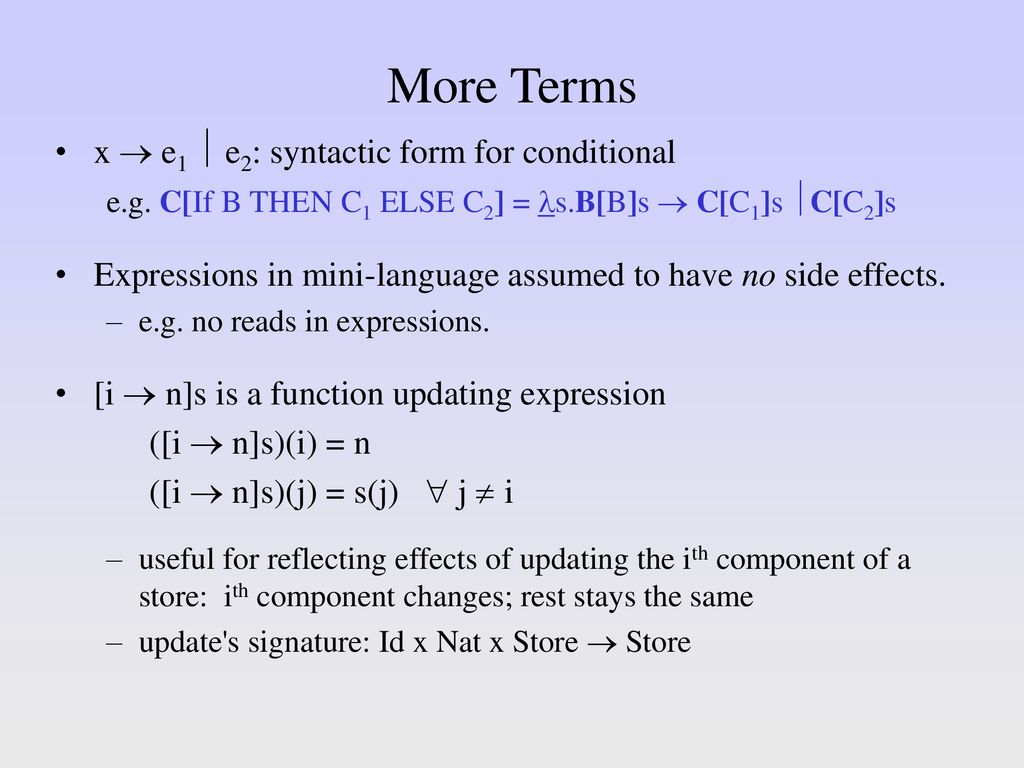 Denotational Semantics Denotational Semantics Ppt Download