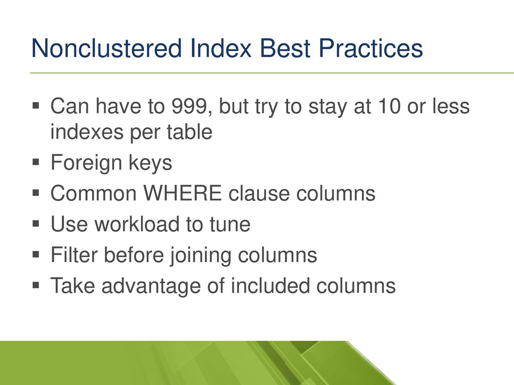 Indexing for beginners ppt download