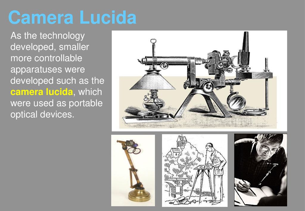 Camera lucida комментарий к фотографии