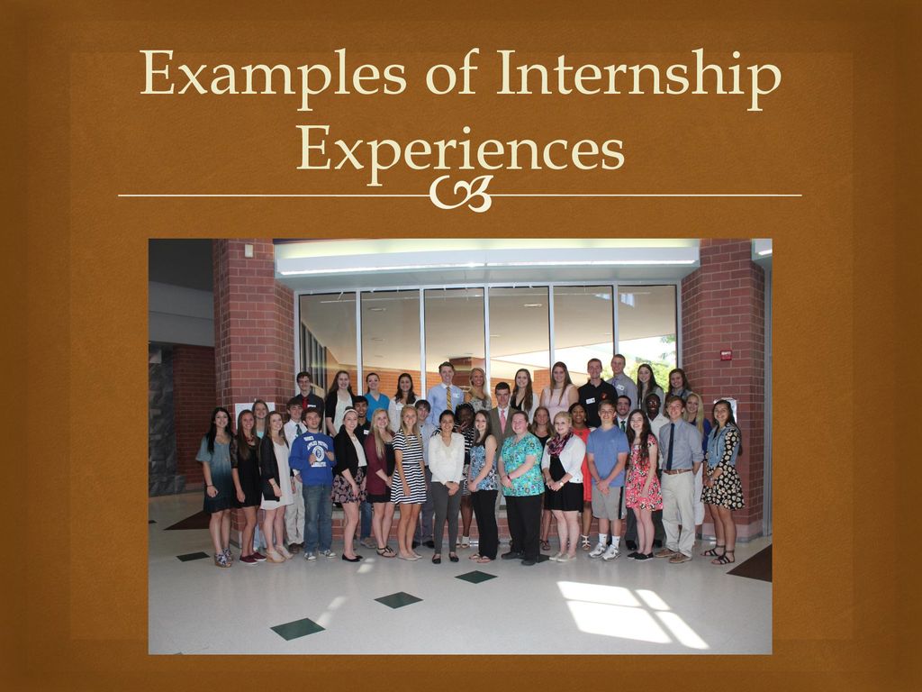 Career Connections Internships: It’s not a class….it’s an experience ...