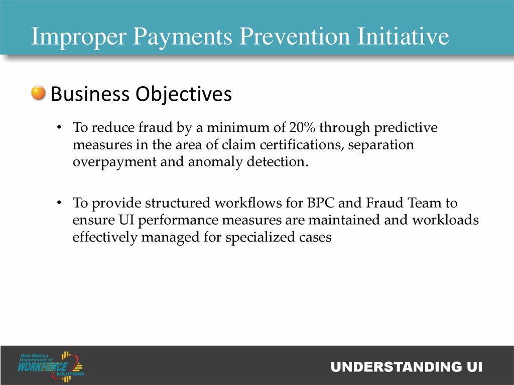 Improper Payments Prevention Initiative