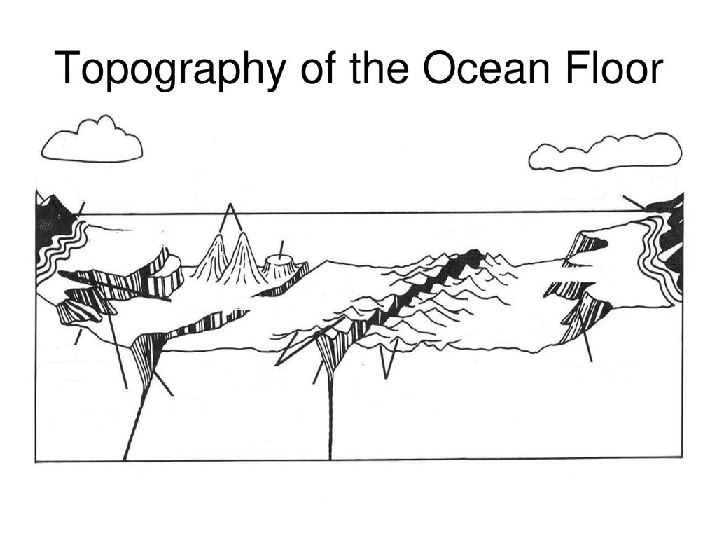 Topography Of The Ocean Floor Ppt Download