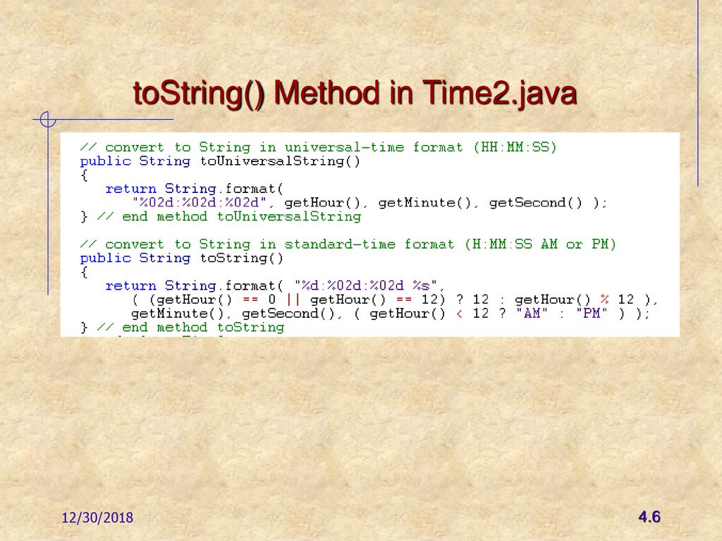 Week 4 object based programming 2 classes and objects a deeper look