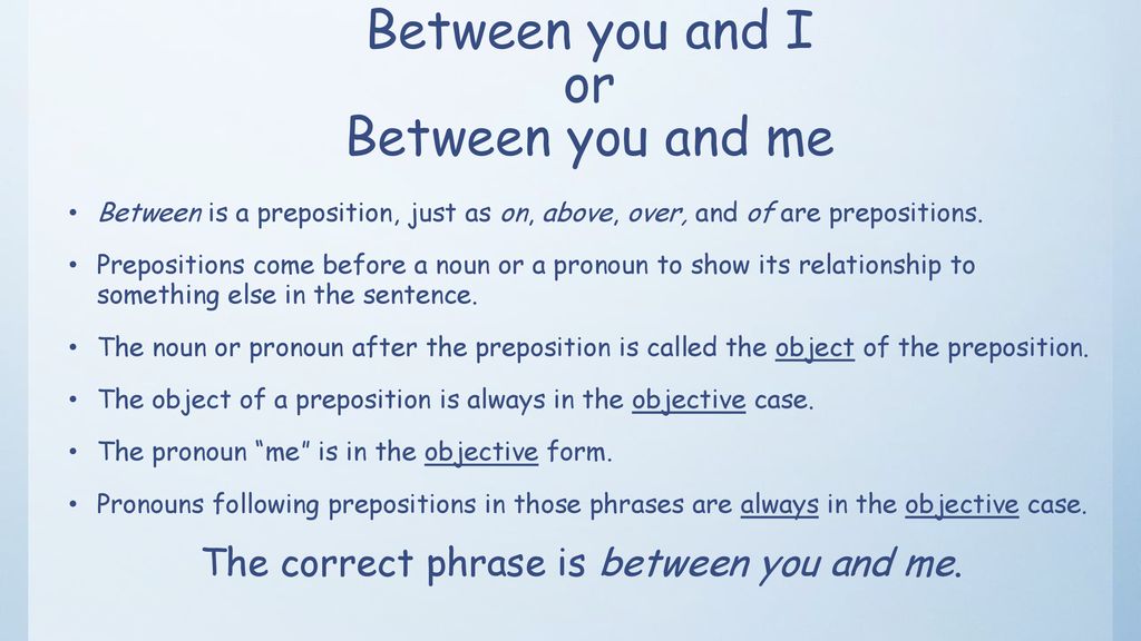 Subjective and Objective Pronouns - ppt download