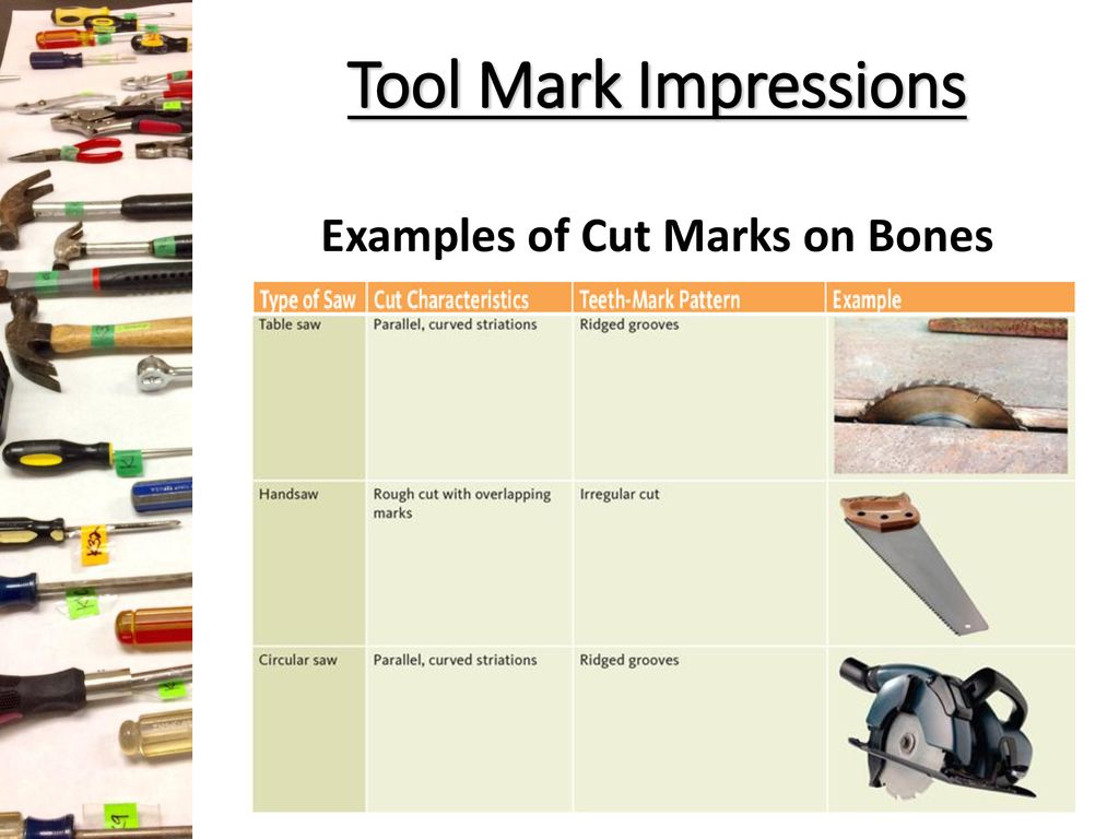 TOOL MARKS. - ppt download