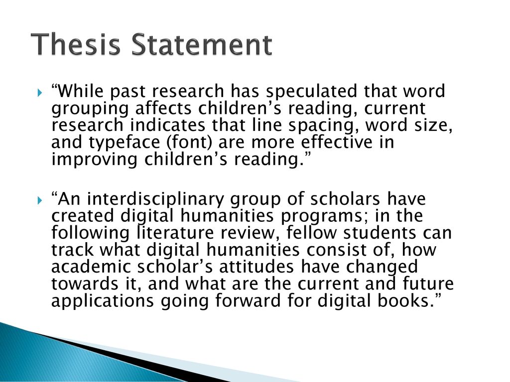Week Five: Literature Review - ppt download