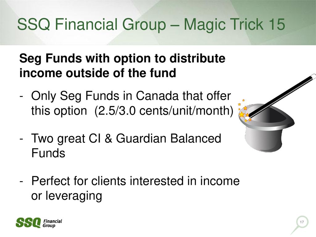 SSQ Financial Group – Magic Trick 15
