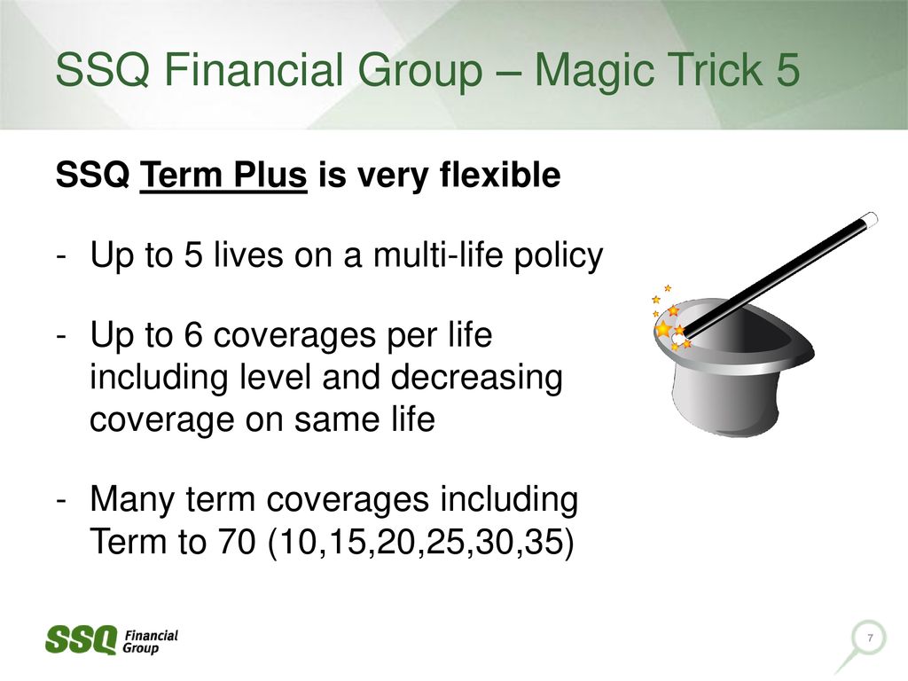 SSQ Financial Group – Magic Trick 5
