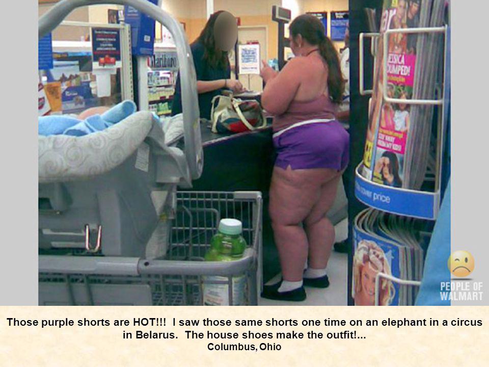I saw those same shorts one time on an elephant in a circus in Belarus. 