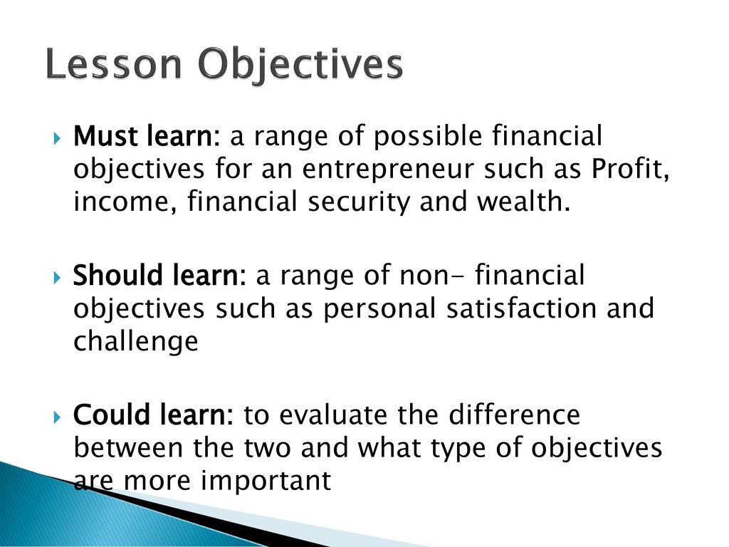 objectives-when-starting-up-ppt-download