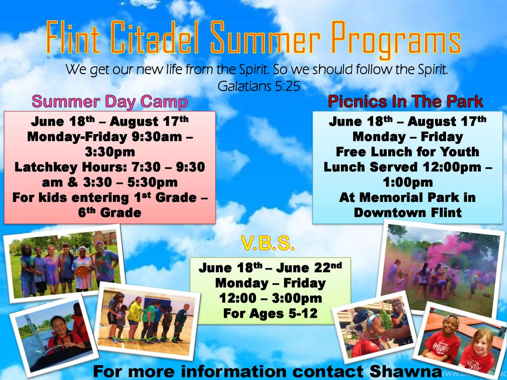 Flint Citadel Summer Programs ppt download