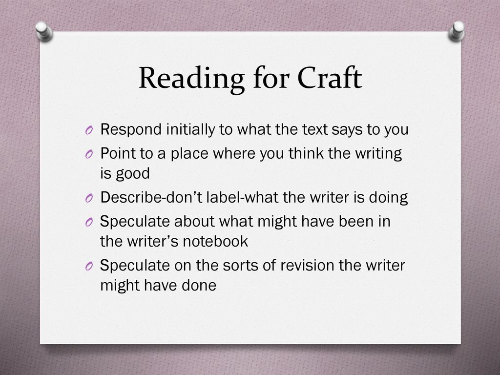 The Teaching of Writing - ppt download