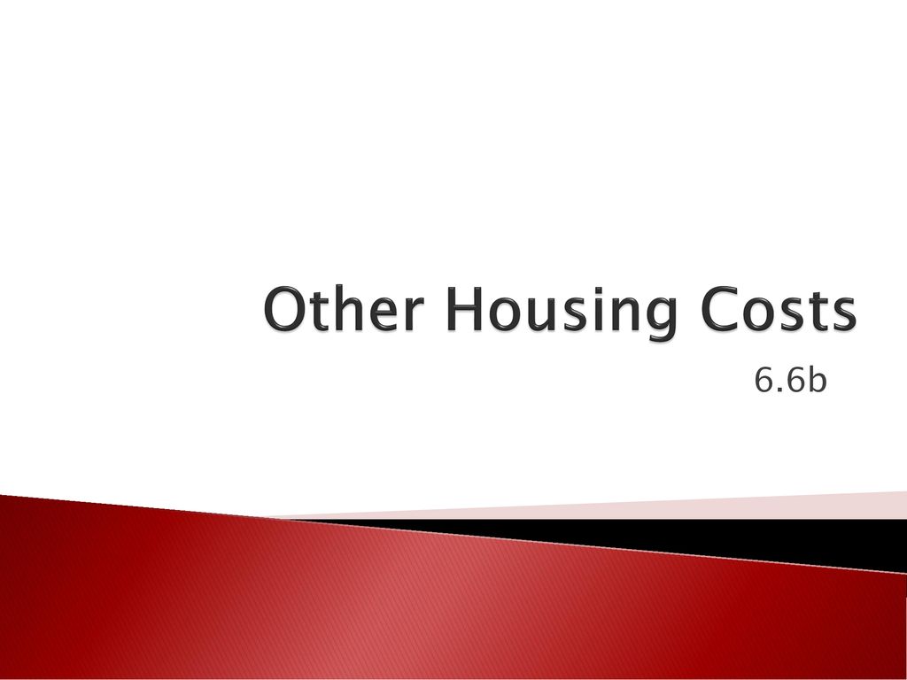 insurance-other-housing-costs-ppt-download