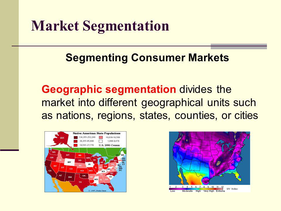Segmenting Consumer Markets