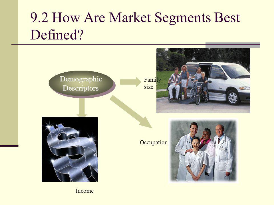 9.2 How Are Market Segments Best Defined