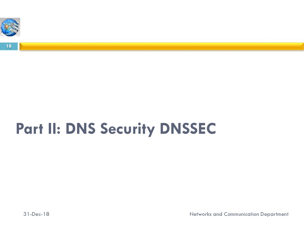 NET 536 Network Security Lecture 8: DNS Security - Ppt Download