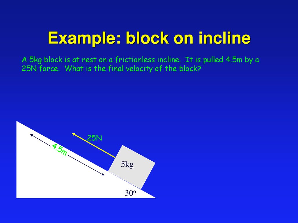 Work And Kinetic Energy - Ppt Download