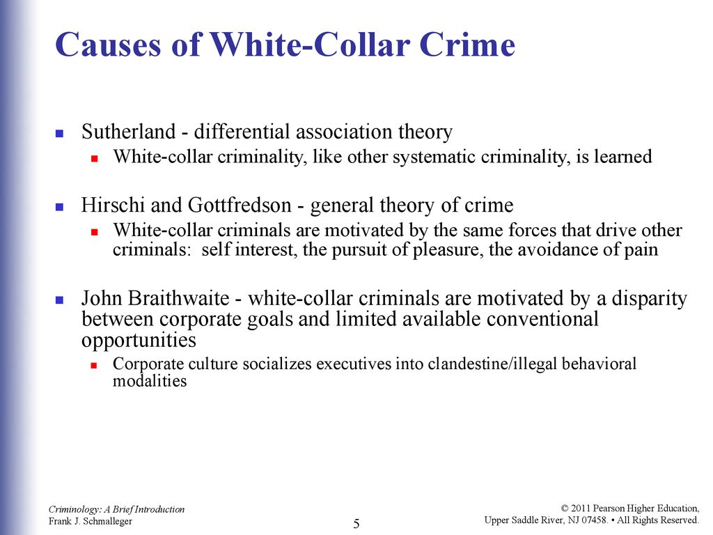 Chapter 10 White Collar And Organized Crime Ppt Download