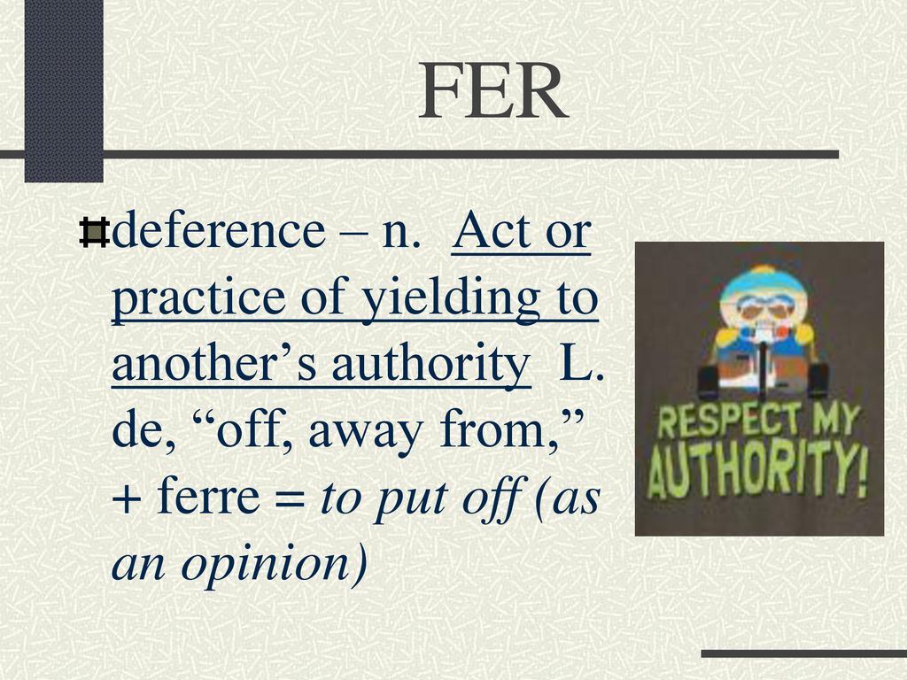 Unit Four Vocabulary via fer port. ppt download