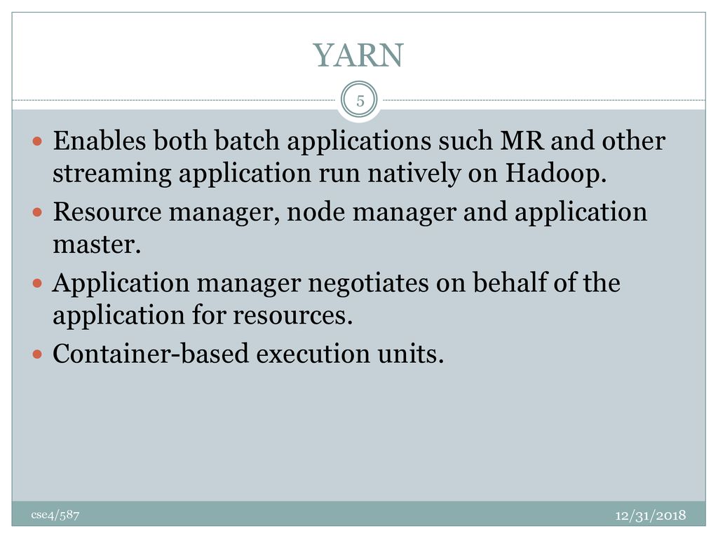 Execution framework hadoop 2 x ppt download