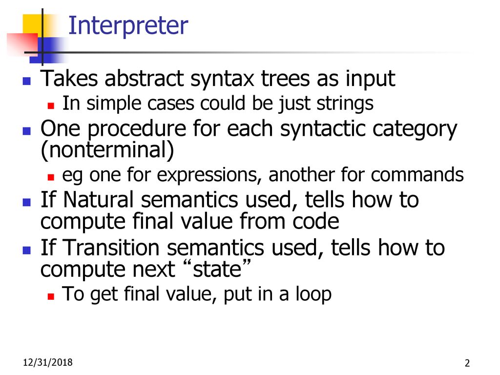 Programming Languages and Compilers (CS 421) - ppt download