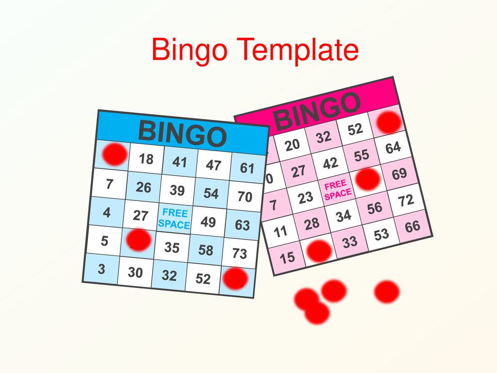 Bingo Template BINGO BINGO