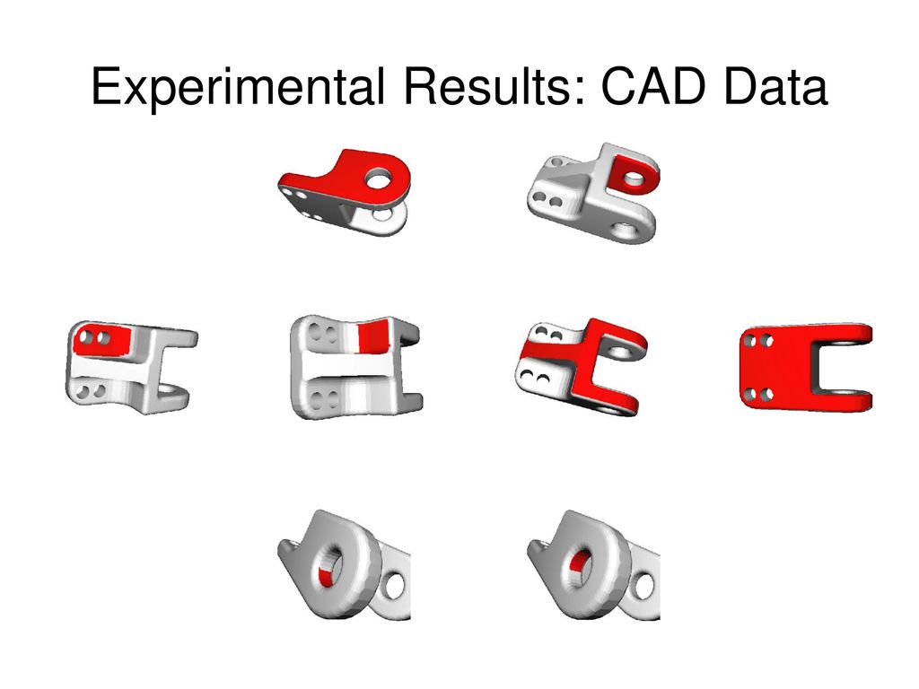 Experimental Results: CAD Data