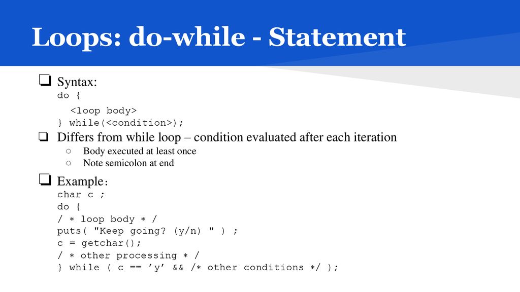 Csc215 lecture flow control ppt download