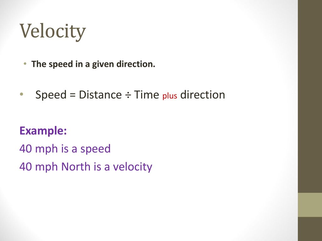 Force and Motion Vocabulary - ppt download