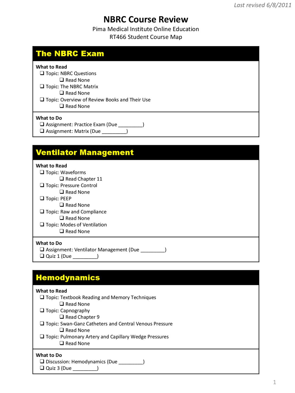 Pima Medical Institute Calendar 2025