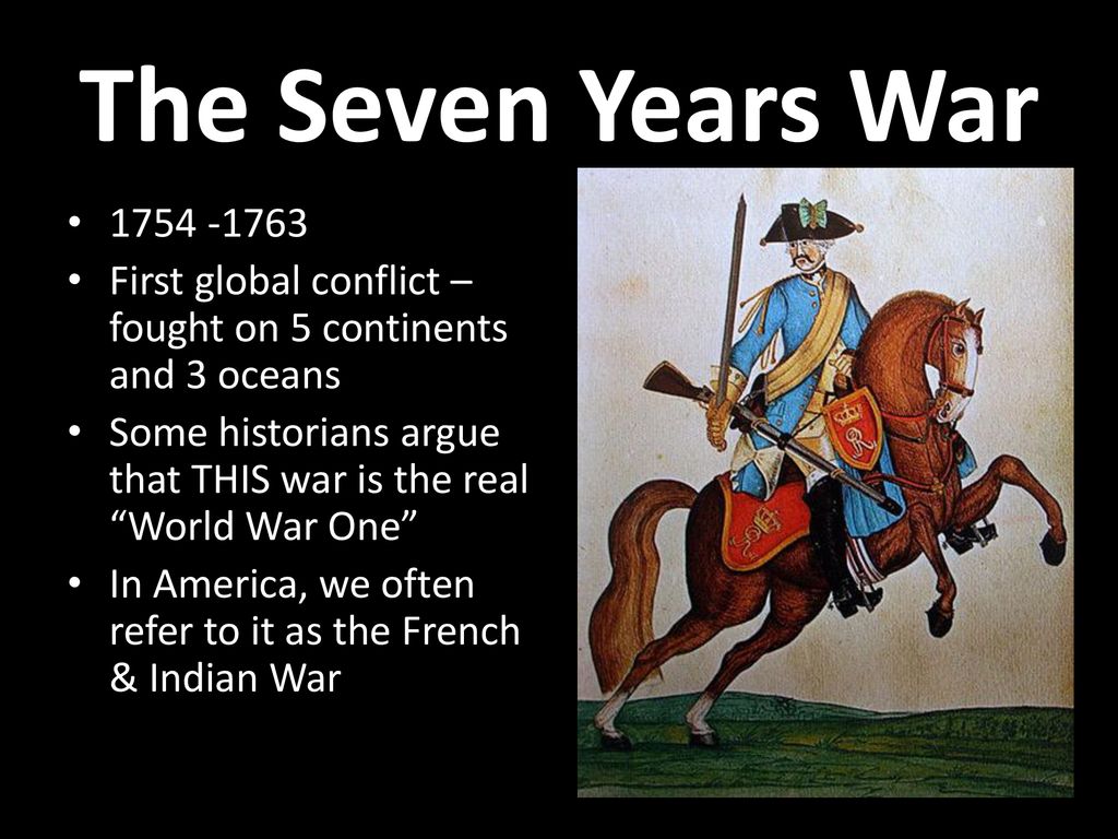 Why is the Seven Years War nine years?