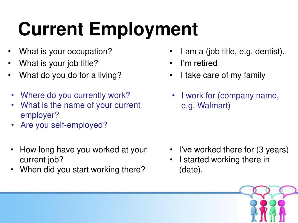 Past Residency & Employment ppt download