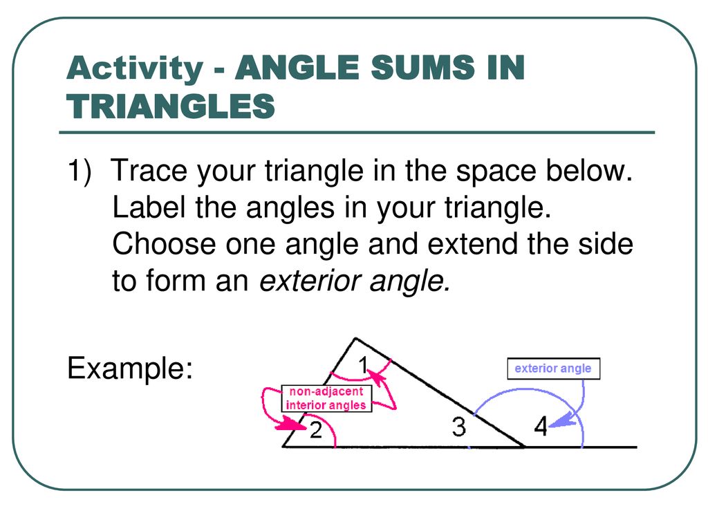 Unit 4 Triangle Relationships Ppt Download