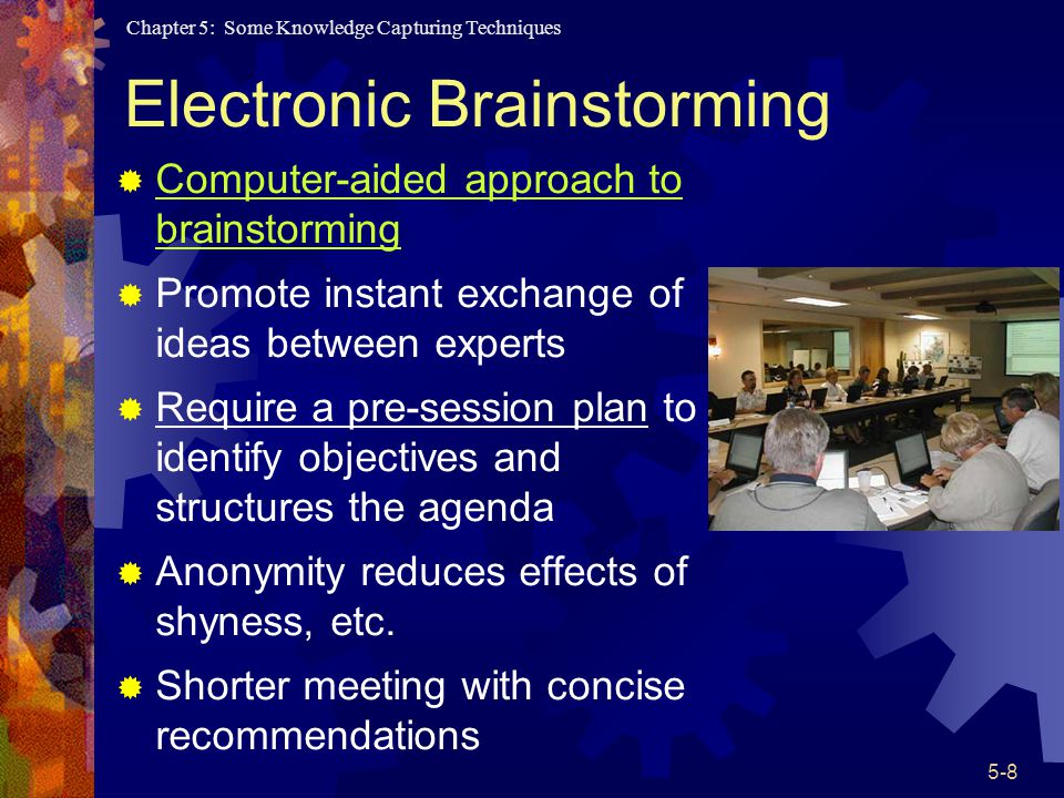 Electronic Brainstorming