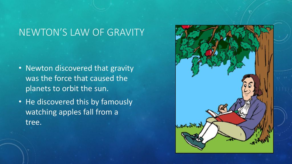 Newton’s law of gravity