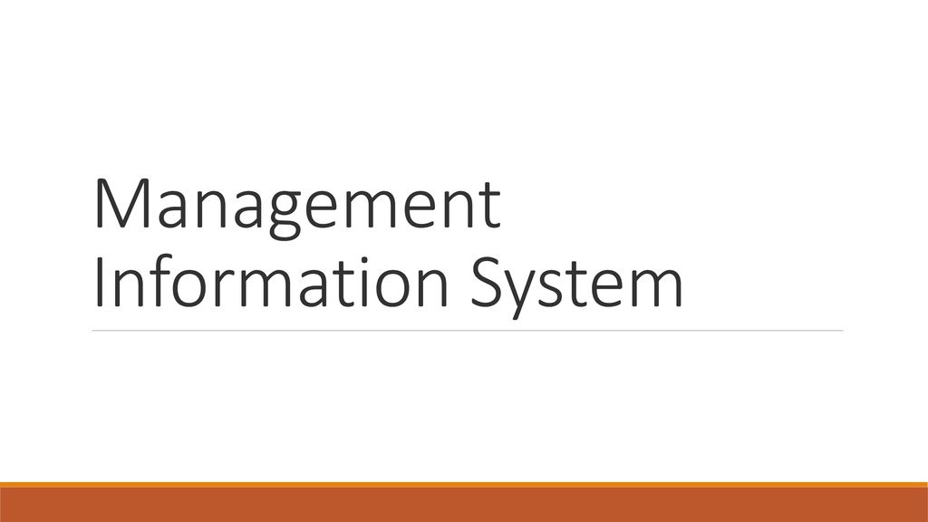 Role Of Management Information System In Organization Pdf Notes