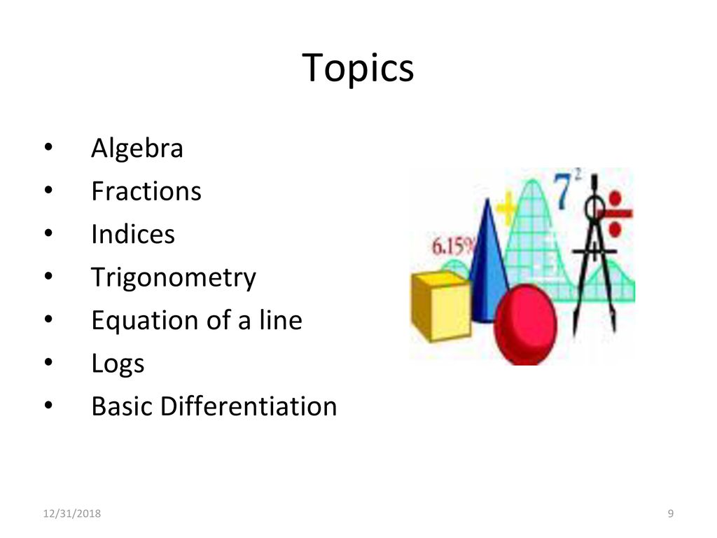 Assessment and development of core skills in engineering mathematics