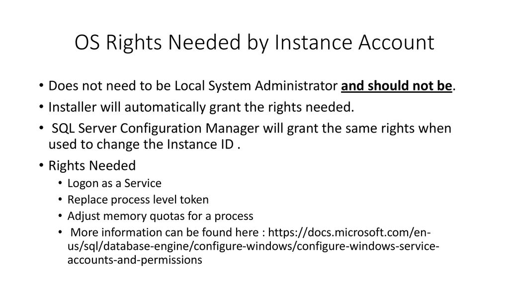 Limiting sql server exposure ppt download