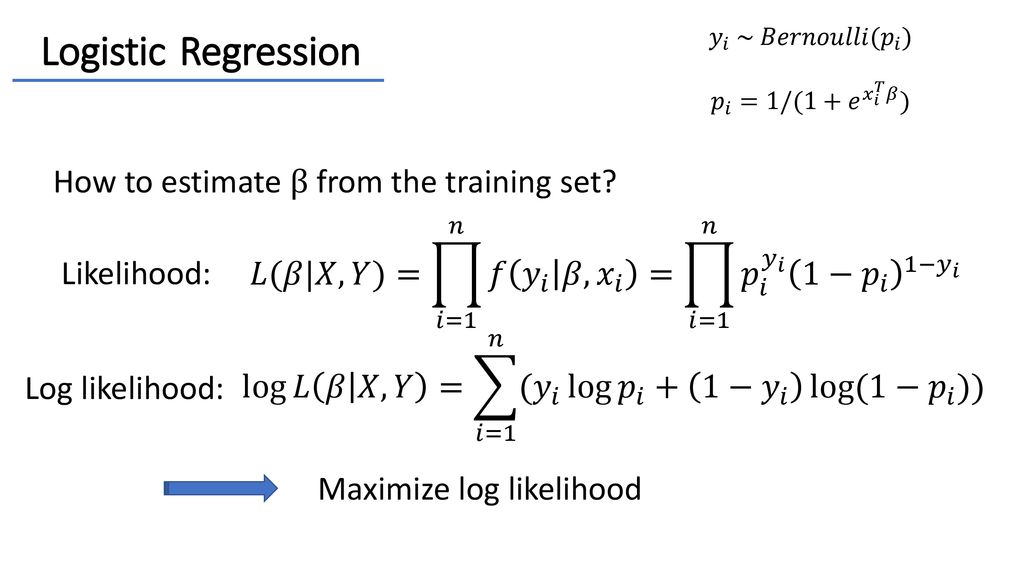 Application Of Logistic Regression Model To Titanic Data Ppt Download