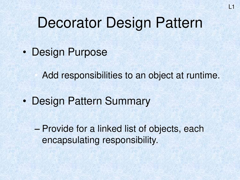 Decorator Pattern - Javatpoint
