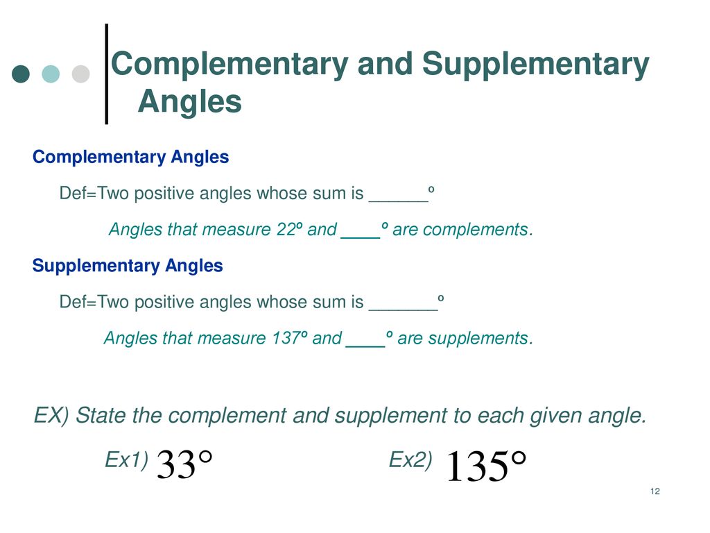 Section T1- Angles and Their Measure - ppt download