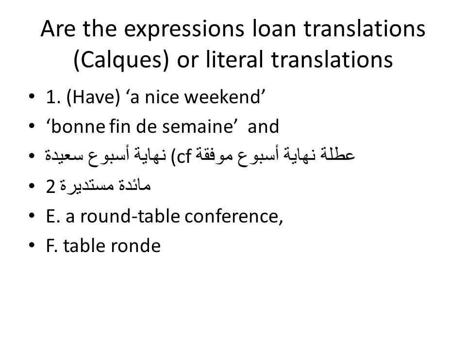 Translation Techniques Ppt Download