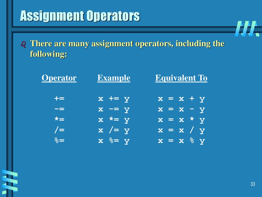 Chapter 3: Program Statements - ppt download