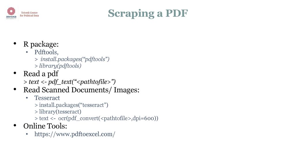 This module provides some tips for data management ppt download
