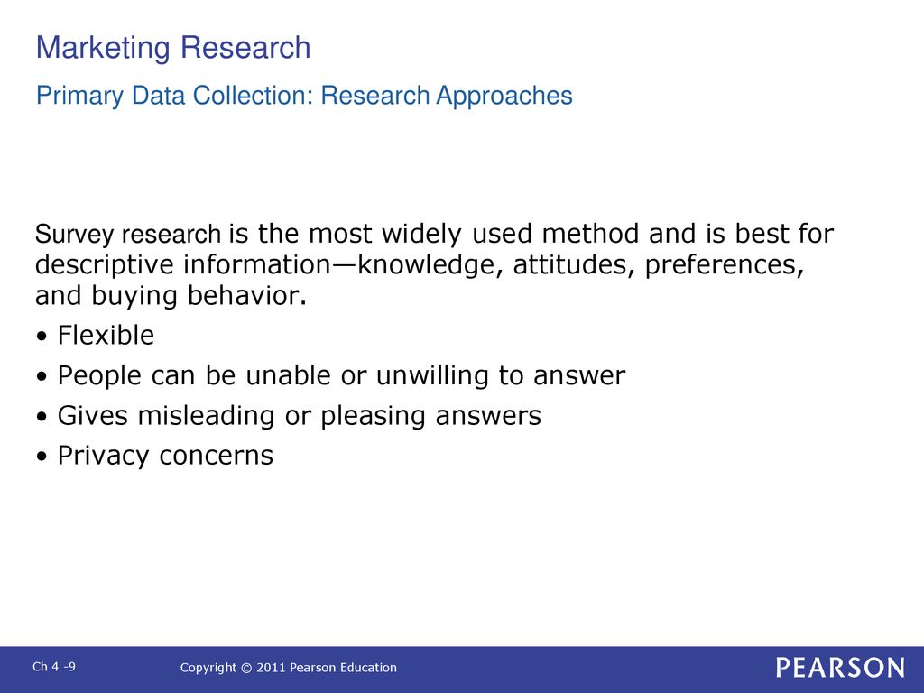 CHAPTER FOUR Marketing Research - Ppt Download