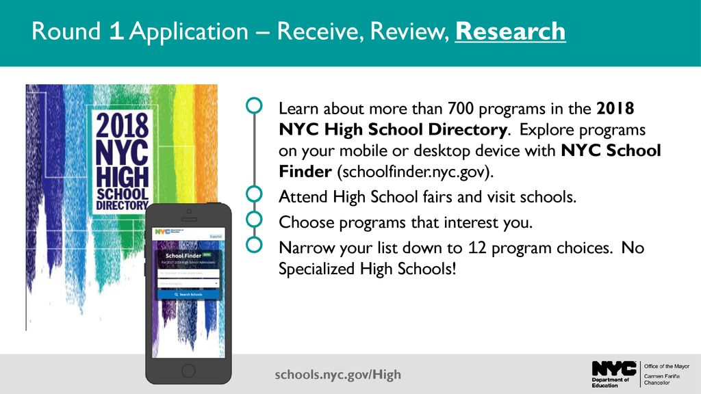 High School Admissions ppt download